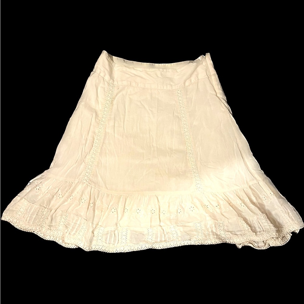 Women’s cream skirt